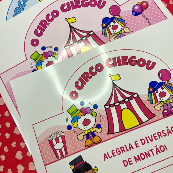 Kit Atividades - Tema Circo - Image 12