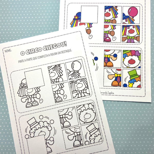 Kit Atividades - Tema Circo - Image 8