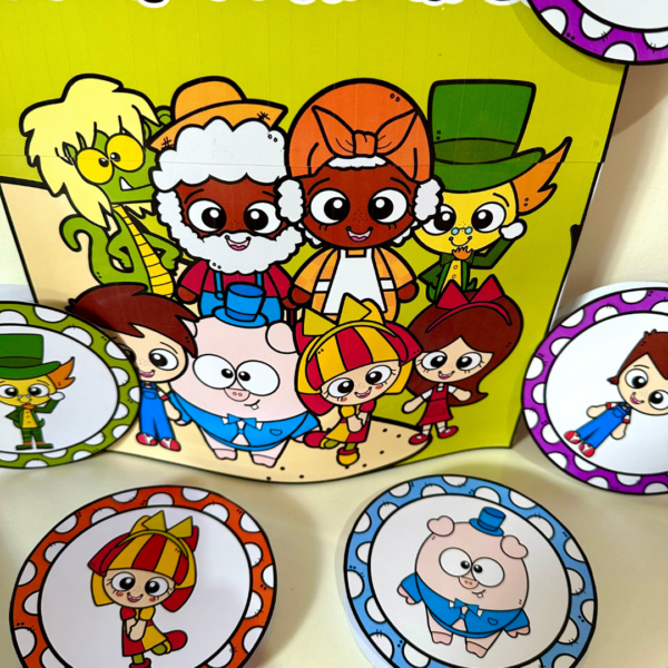 Luva tema Personagens Sítio do PicaPau Amarelo - Image 8