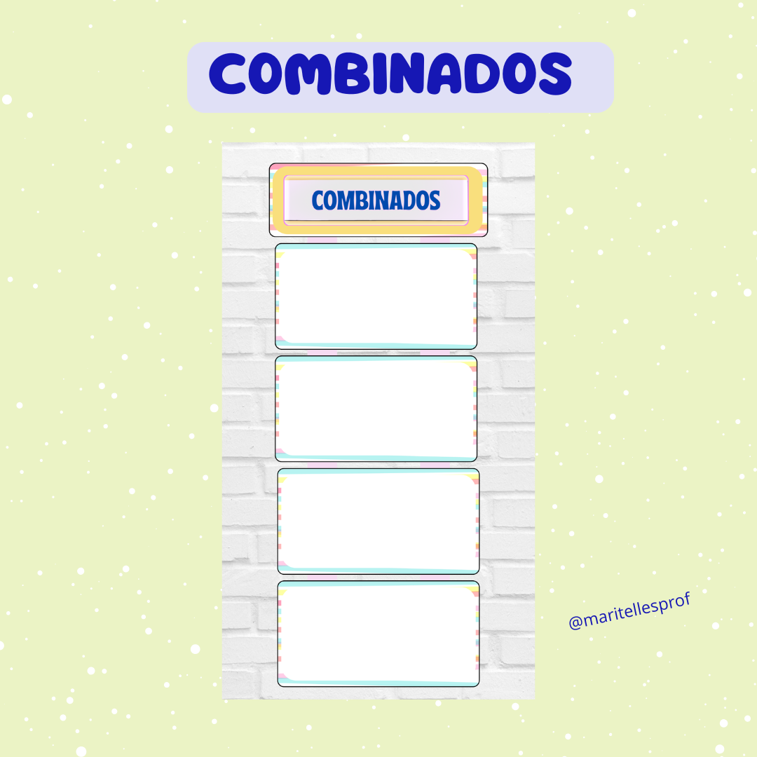 Combinados da turma