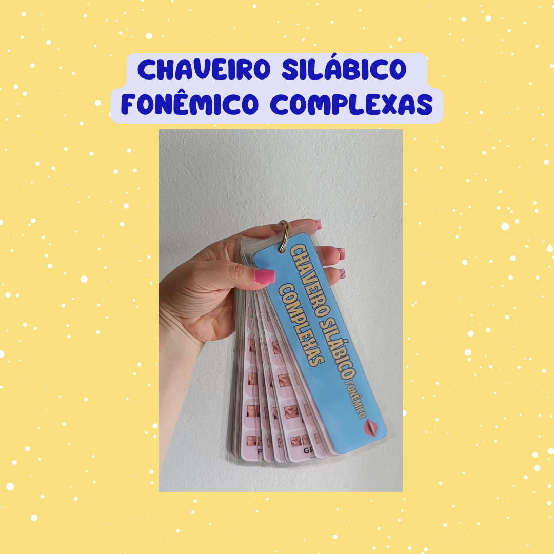Chaveiro Silábico Fonêmico - Complexas