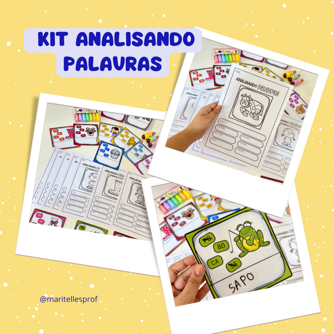 Kit Analisando Palavras