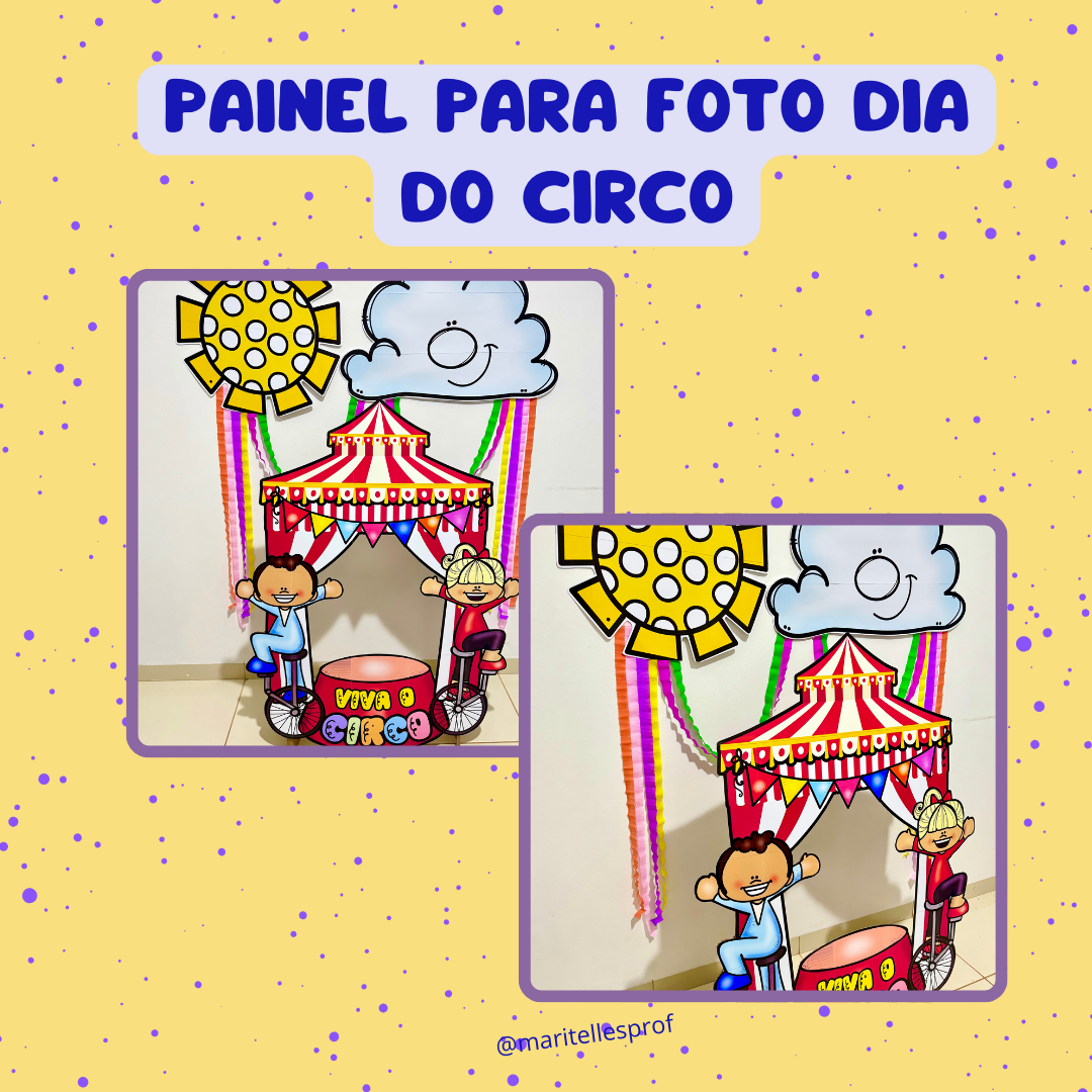 Painel Gigante Dia do Circo