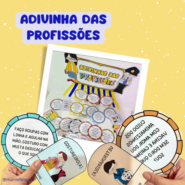 ADIVINHAS DAS PROFISSÕES