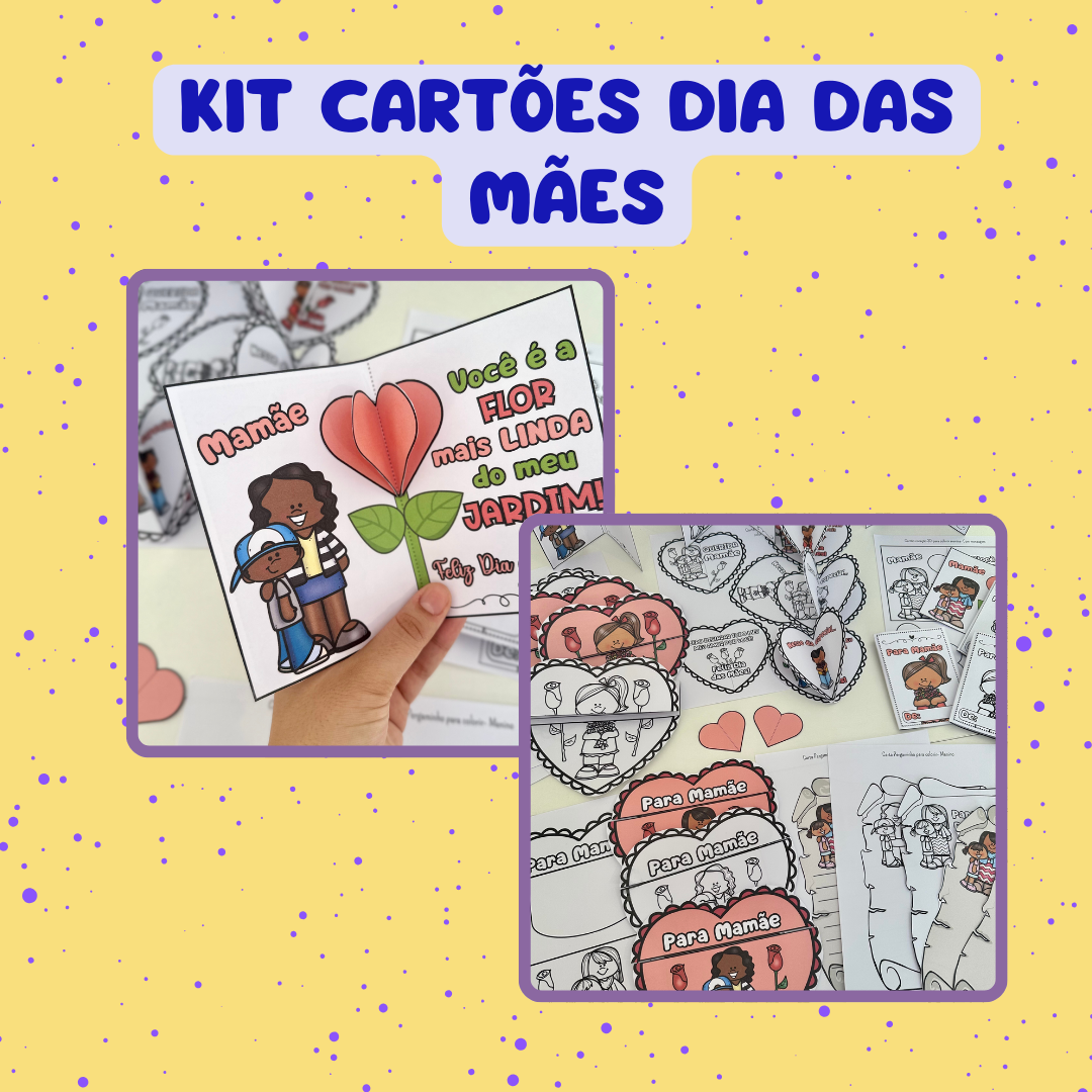 KIT CARTÕES DIA DAS MÃES