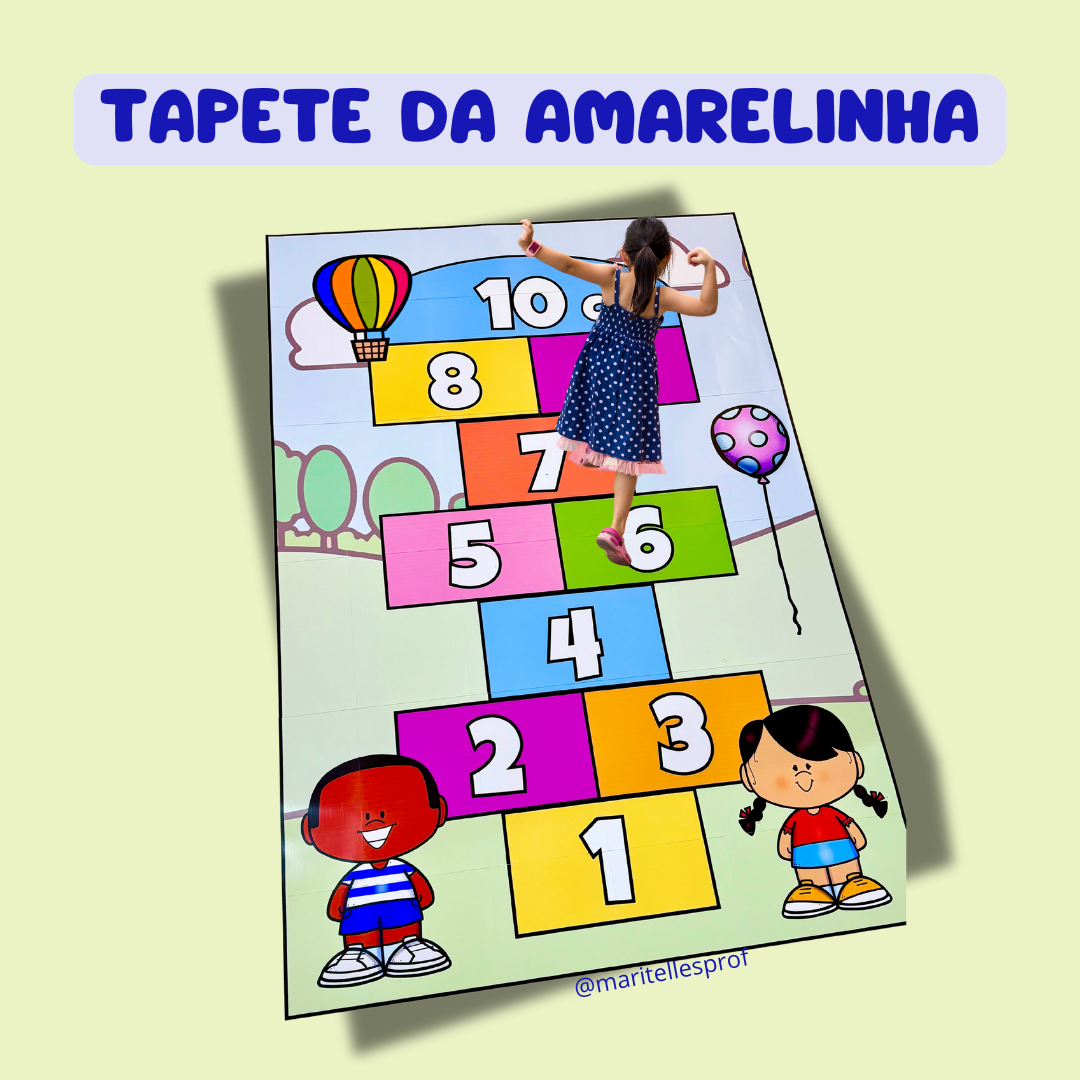 Tapete da Amarelinha