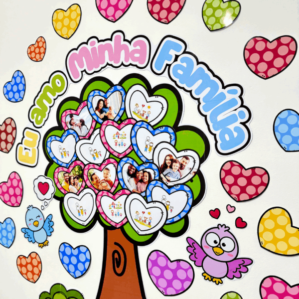 PAINEL ÁRVORE “EU AMO MINHA FAMÍLIA” – DIA DA FAMÍLIA - Image 2