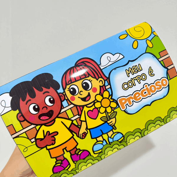LIVRO 3D “MEU CORPO É PRECIOSO” – MAIO LARANJA - Image 2