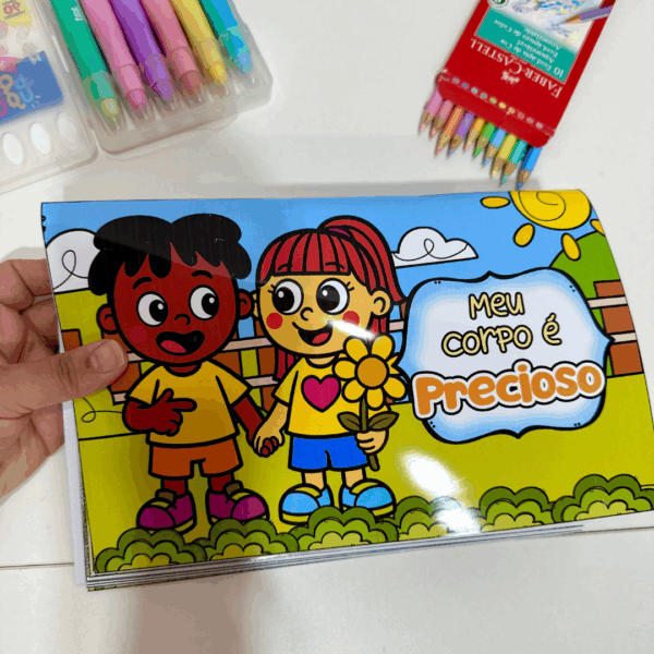 LIVRO 3D “MEU CORPO É PRECIOSO” – MAIO LARANJA - Image 11
