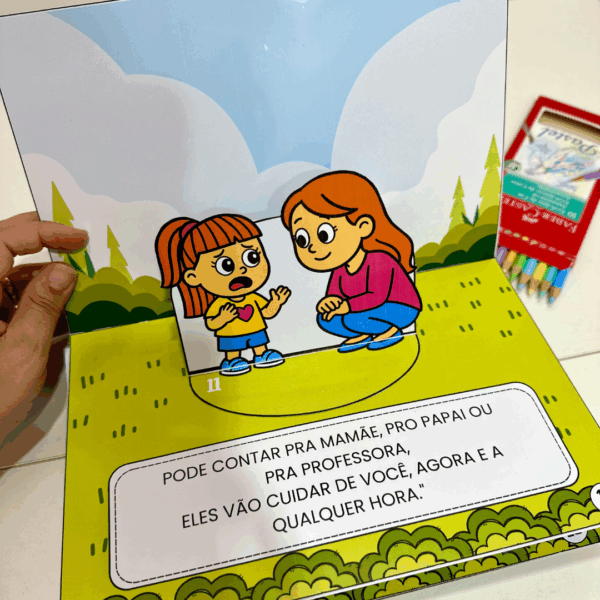 LIVRO 3D “MEU CORPO É PRECIOSO” – MAIO LARANJA - Image 9