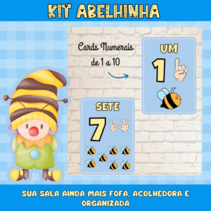 Kit Ornamentação de Sala Abelhinha