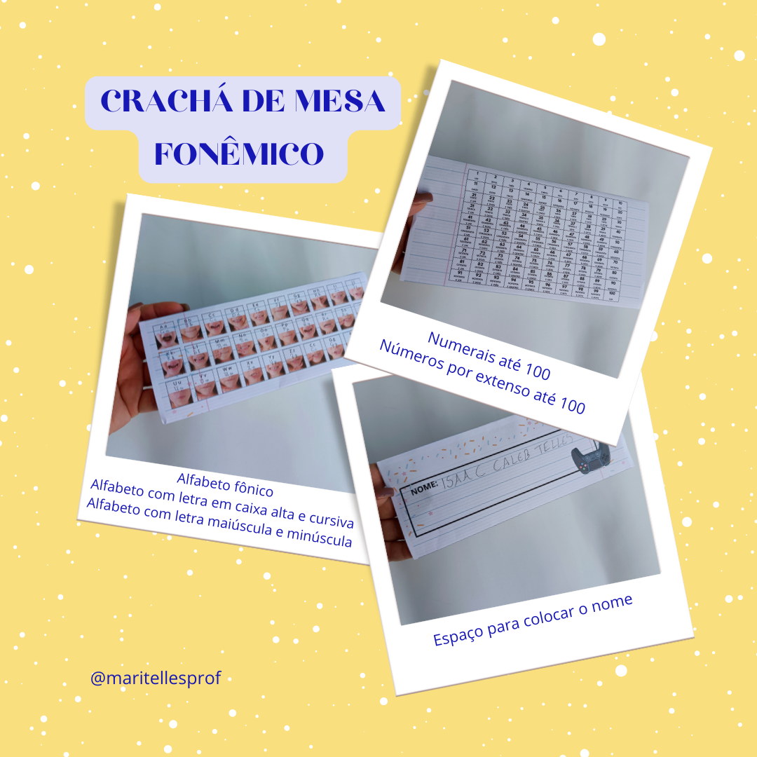 Crachá de mesa fonêmico