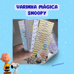 Varinha Mágica Snoopy - Porta Lápis