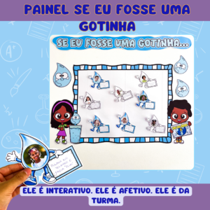 Painel Se Eu Fosse Uma Gotinha