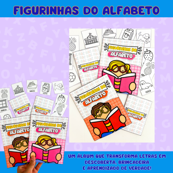 Figurinhas do Alfabeto - Mari Telles prof