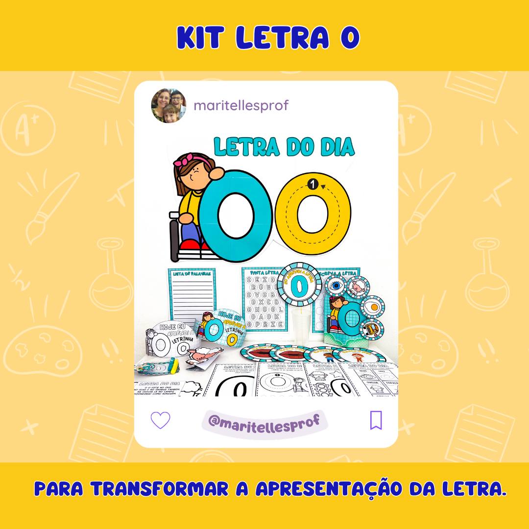 Kit Letra O