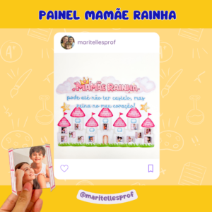 Painel Dia das Mães - Mamãe Rainha