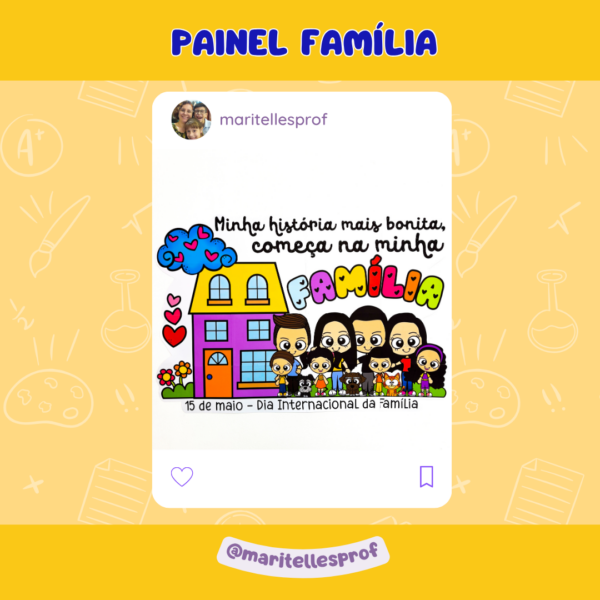 Painel Dia da Família - Mari Telles prof