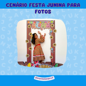 CENÁRIO FESTA JUNINA PARA FOTOS