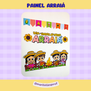 Painel Arraiá