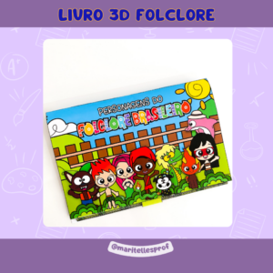 Livro 3D Folclore