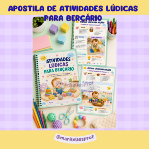 APOSTILA DE ATIVIDADES LÚDICAS PARA BERÇÁRIO