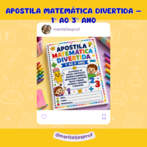 APOSTILA MATEMÁTICA DIVERTIDA – 1º AO 3º ANO