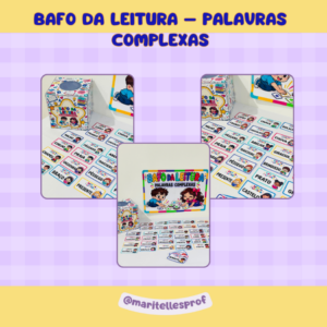 BAFO DA LEITURA – PALAVRAS COMPLEXAS