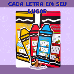 CADA LETRA EM SEU LUGAR