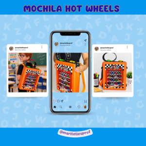 MOCHILA HOT WHEELS