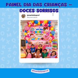 PAINEL DIA DAS CRIANÇAS – DOCES SORRISOS