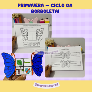 PRIMAVERA – CICLO DA BORBOLETA!