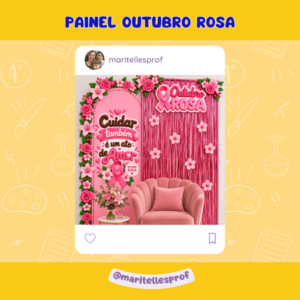 PAINEL OUTUBRO ROSA