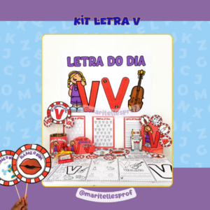 KIT LETRA V
